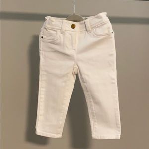 NWT Crewcuts white jeans 2